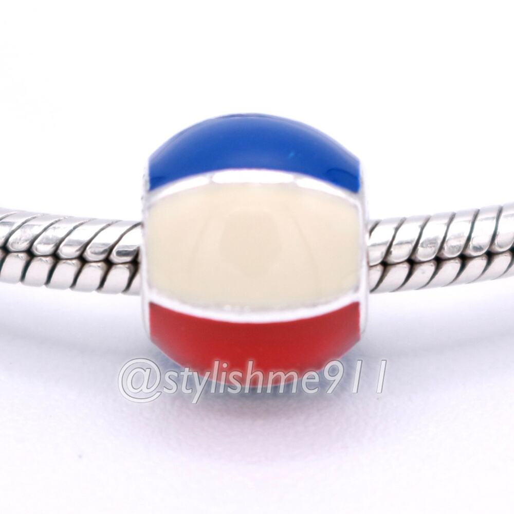 Authentic PANDORA Retired Beach Ball Charm - 791146ENMX